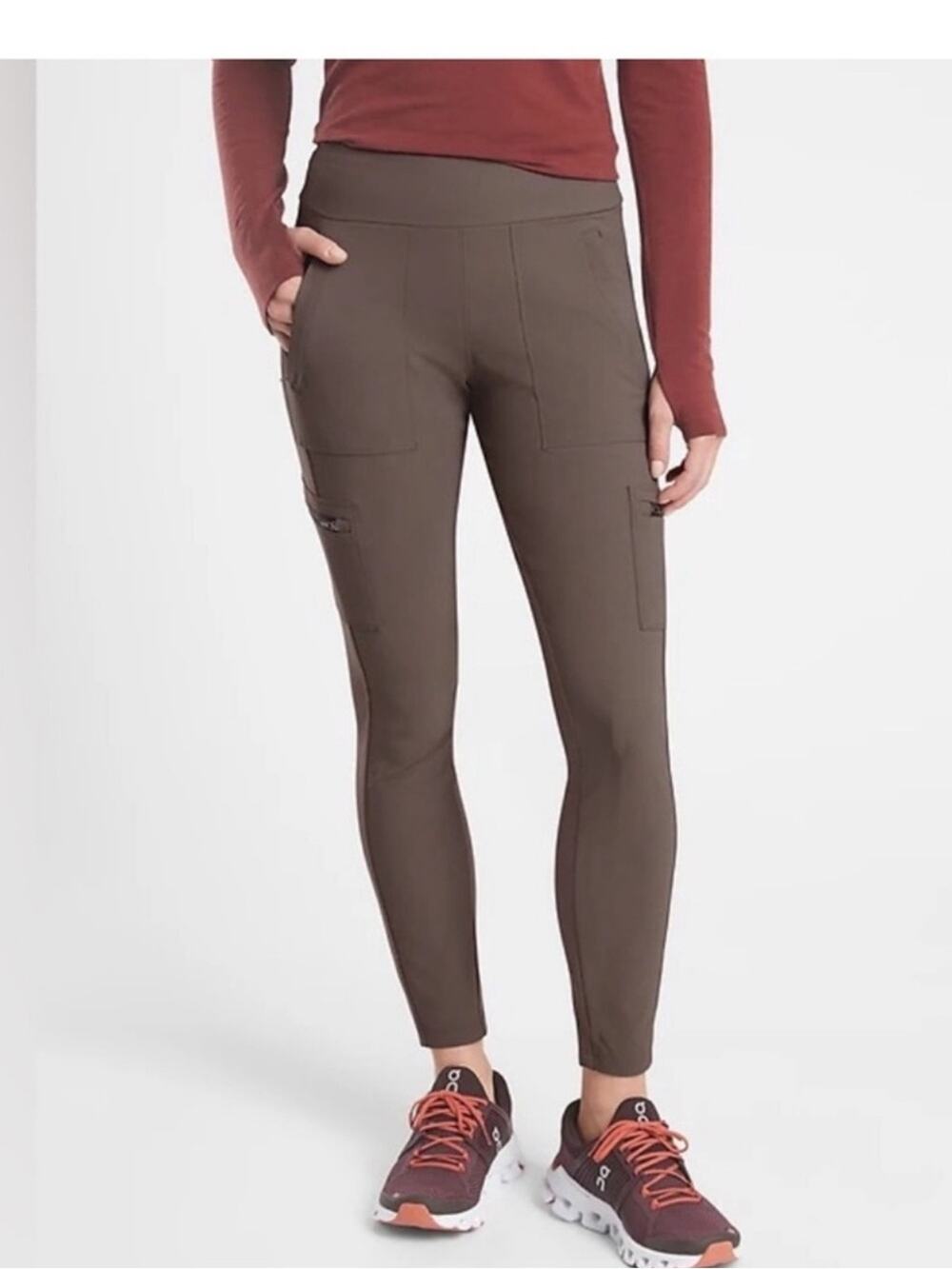 Athleta Headlands Hybrid Cargo Pants Size 12